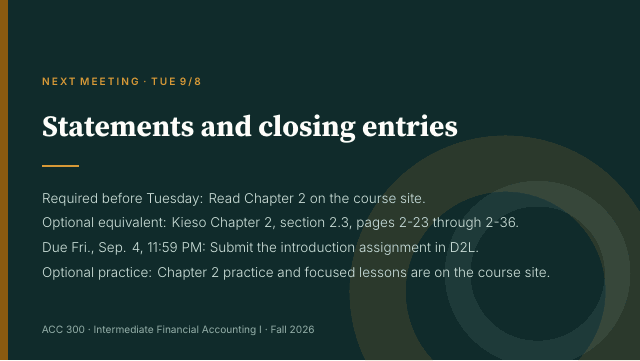 Slide 37. Statements and closing entries