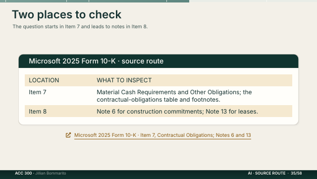 Slide 35. Two places to check