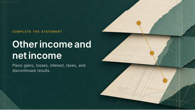 Slide 17. Other income and net income