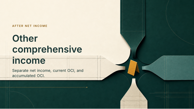 Slide 52. Other comprehensive income